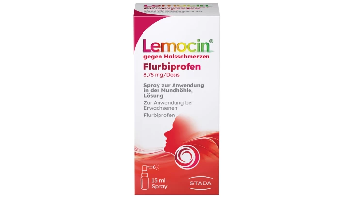 Lemocin Flurbiprofen Halsspray für Erwachsene Lemocin Flurbiprofen Halsspray für Erwachsene